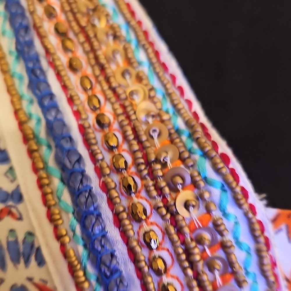 Bohemian Print Tunic Dress - Picture 3 of 12